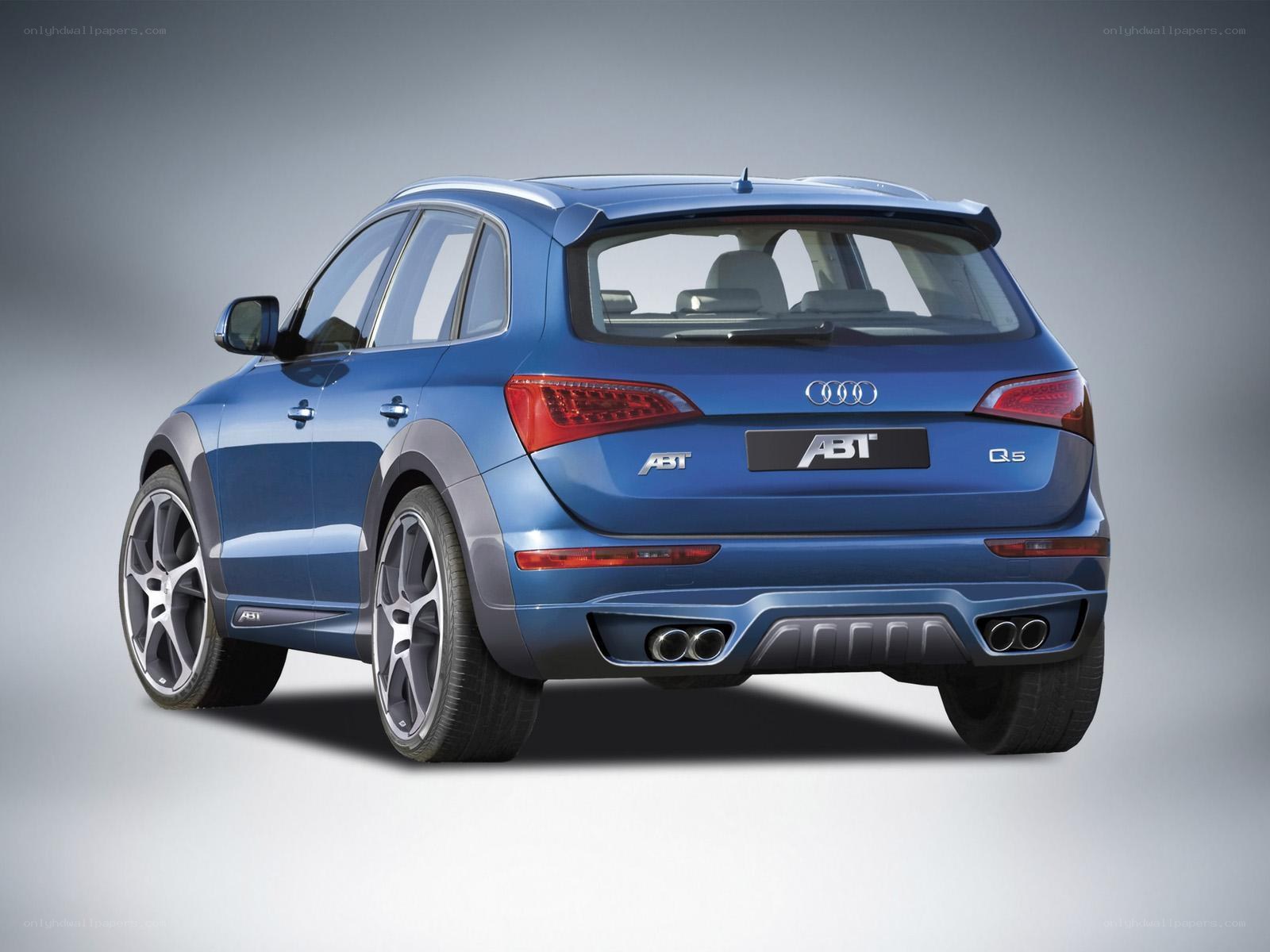 blue audi q5 abt suv