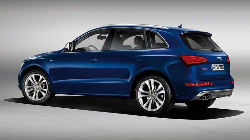 Blue Audi Q5 Suv — Neutral