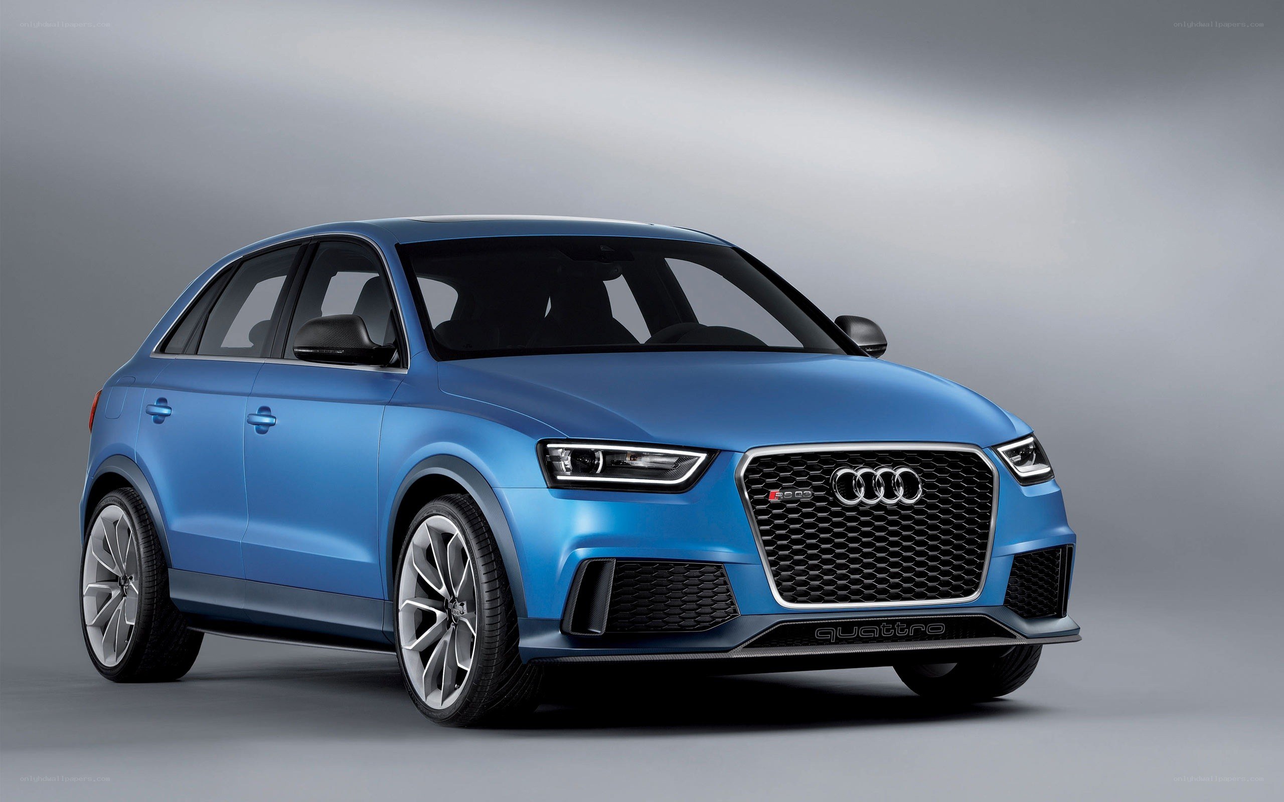 Blue Audi RS Q3 Concept