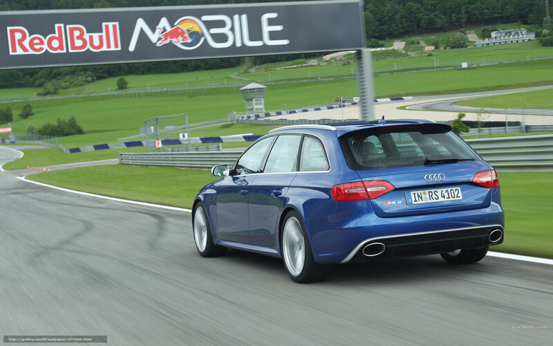 Blue Audi Rs4 Car — Dynamic, Afternoon