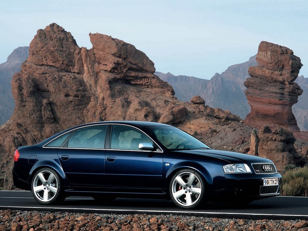 blue audi s6 on a road