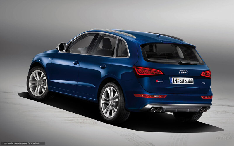 Blue Audi Sq5 — Neutral