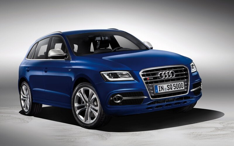 Blue Audi Sq5 Suv — Neutral, Photograph, Car, License Plate, Wheels, Black