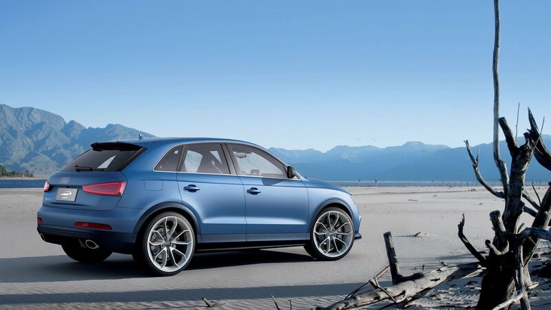 Blue Audi Suv — Serene