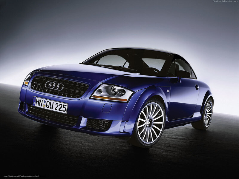 Blue Audi TT Coupe