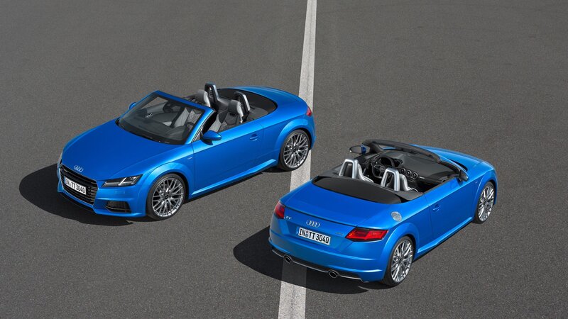 Blue Audi Tt Roadsters