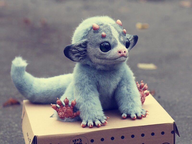 Blue Baby Dragon