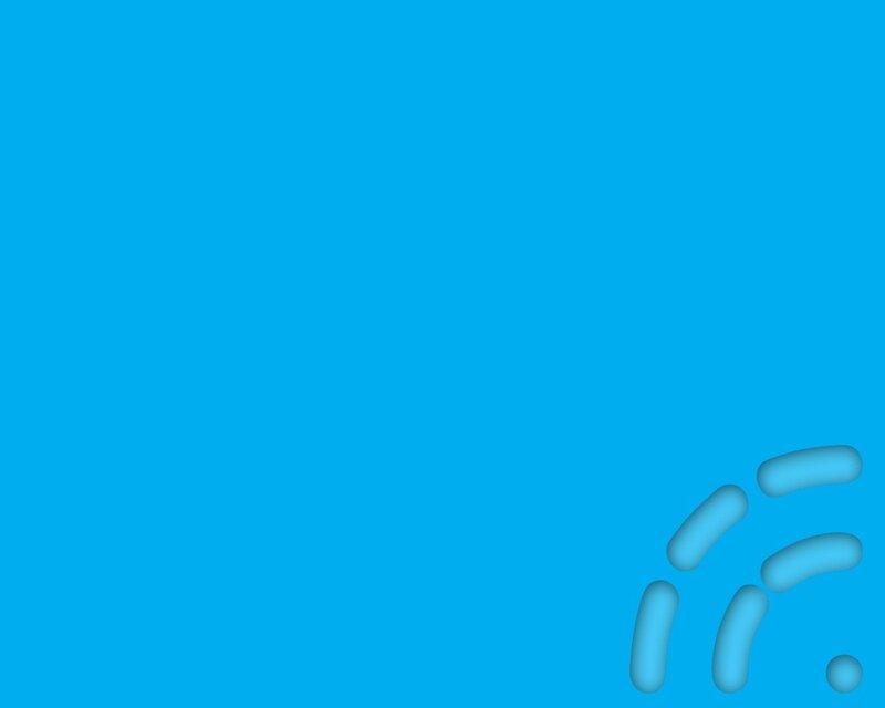 blue background with abstract shapes
