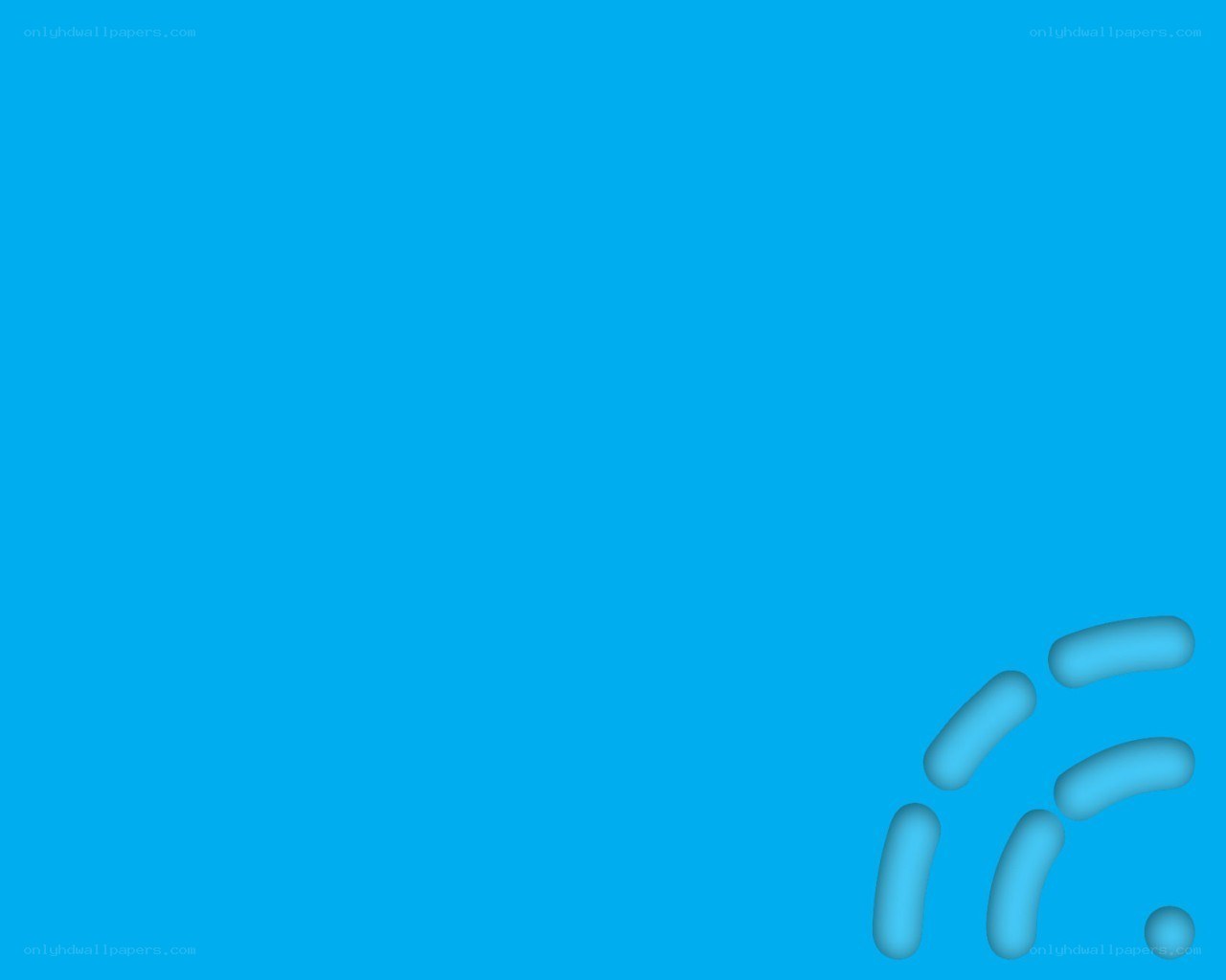 blue background with abstract shapes