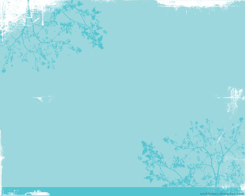 blue background with branches