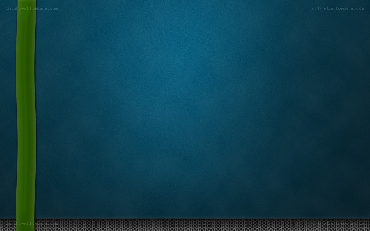 blue background with green stripe