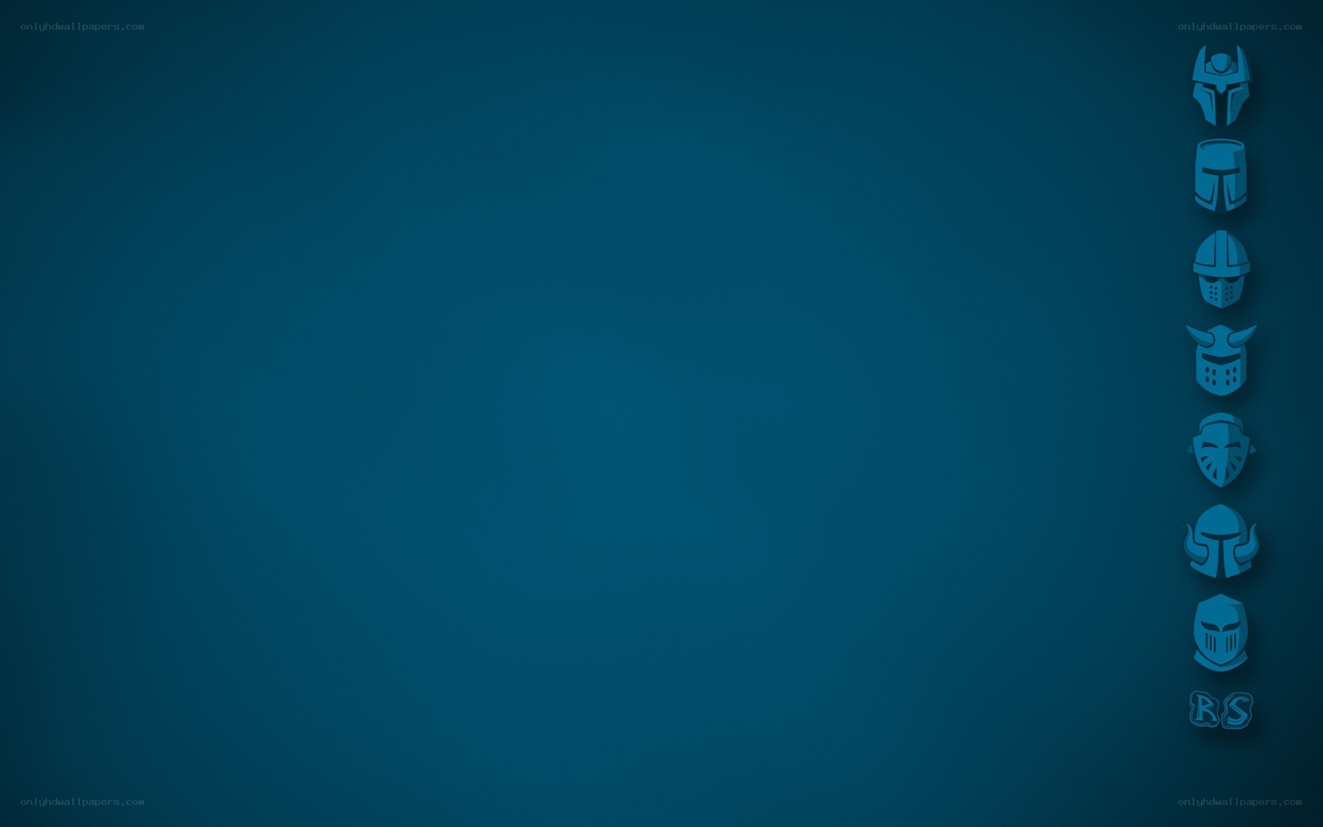 blue background with helmet icons