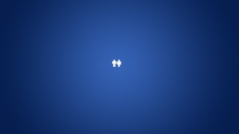 blue background with icons