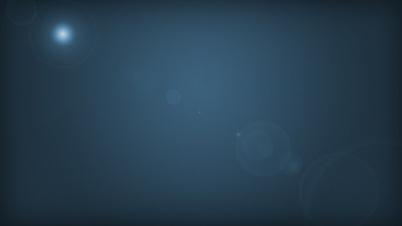 blue background with lens flares