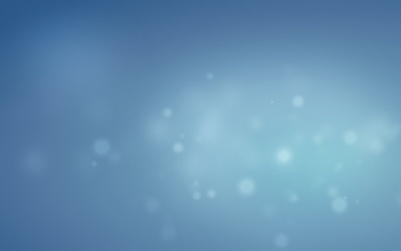 blue background with light particles