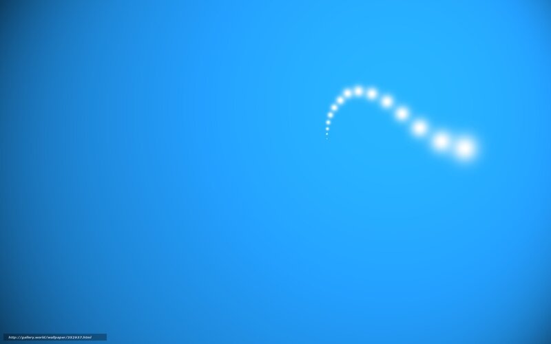 blue background with light trail