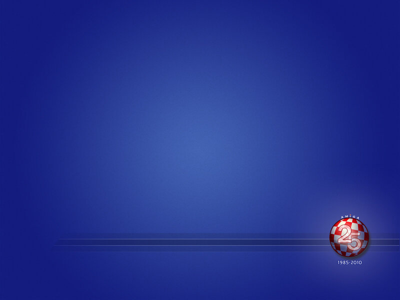 blue background with logo