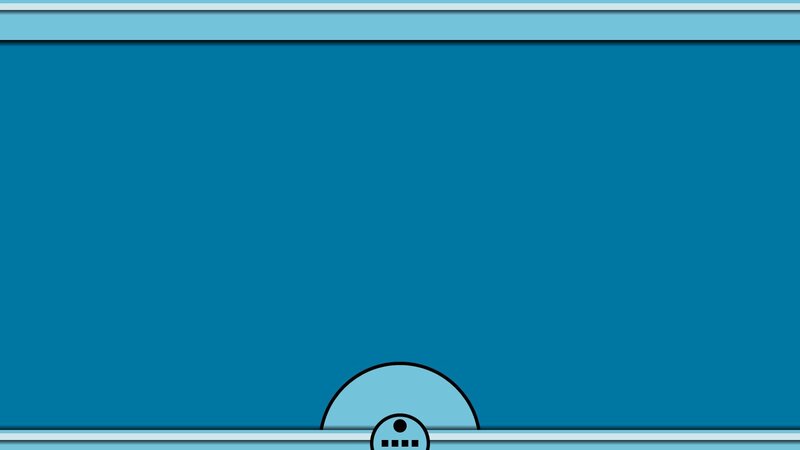 blue background with robot