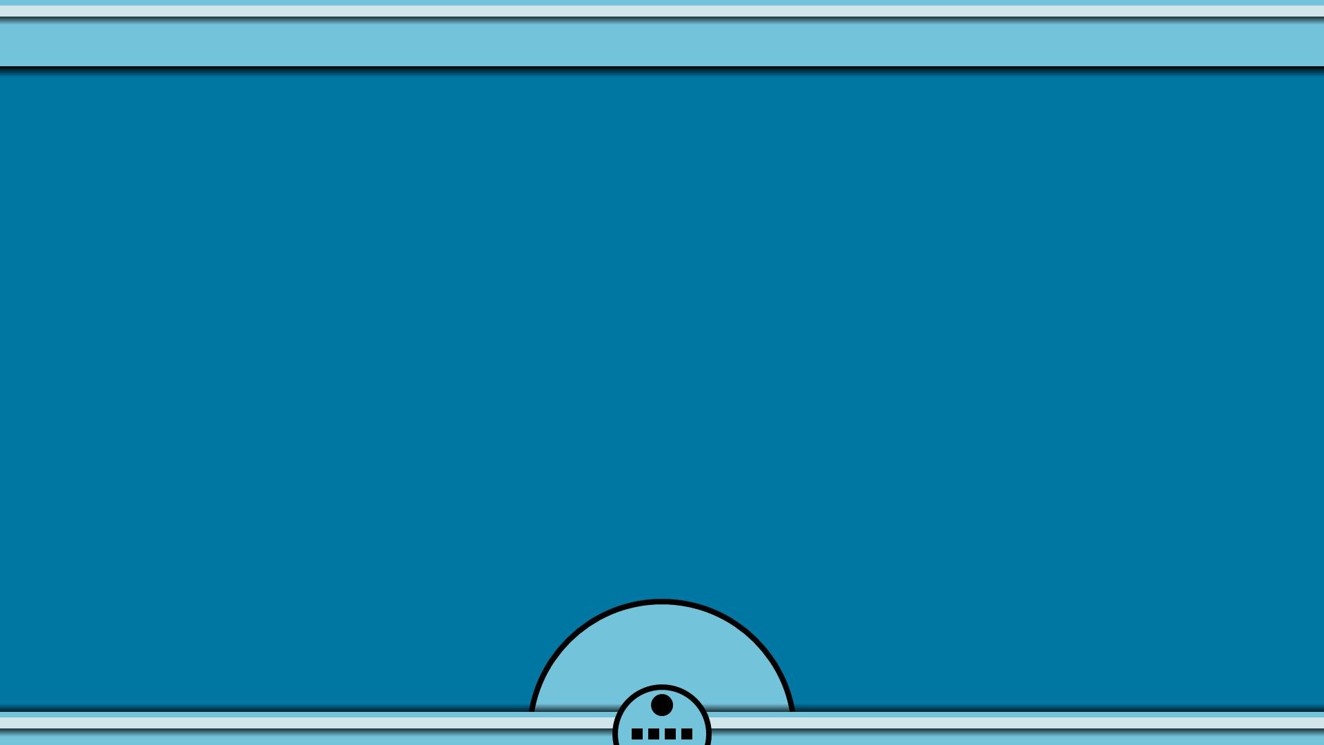 blue background with robot