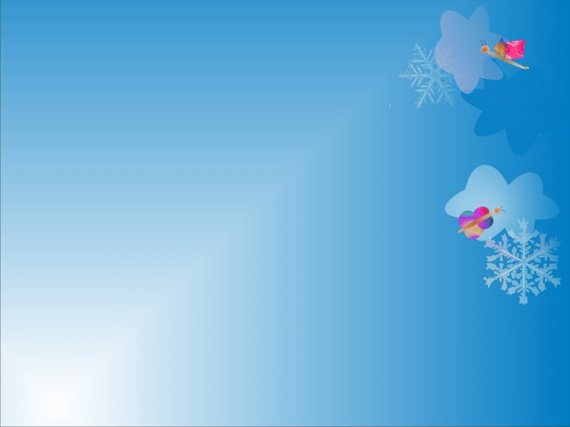 blue background with snowflakes
