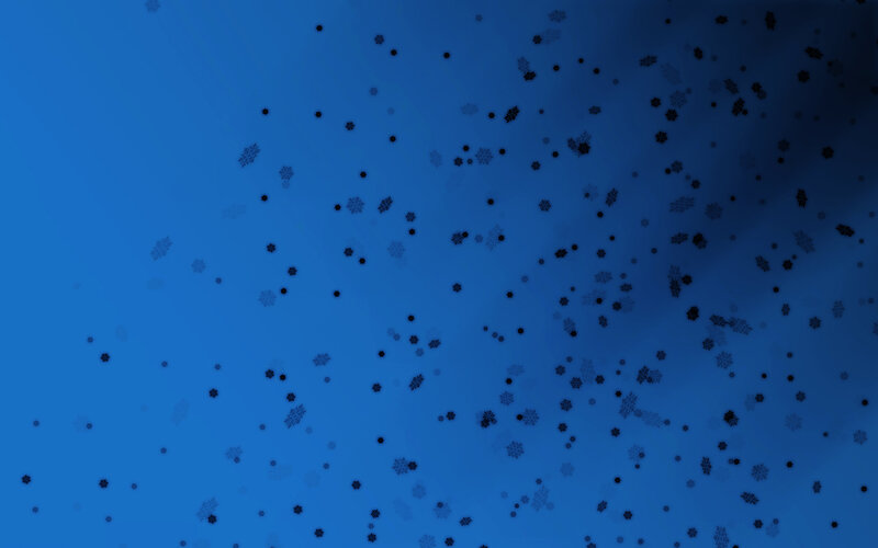 blue background with snowflakes