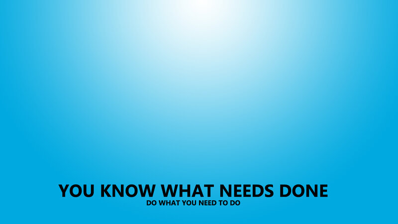 blue background with text