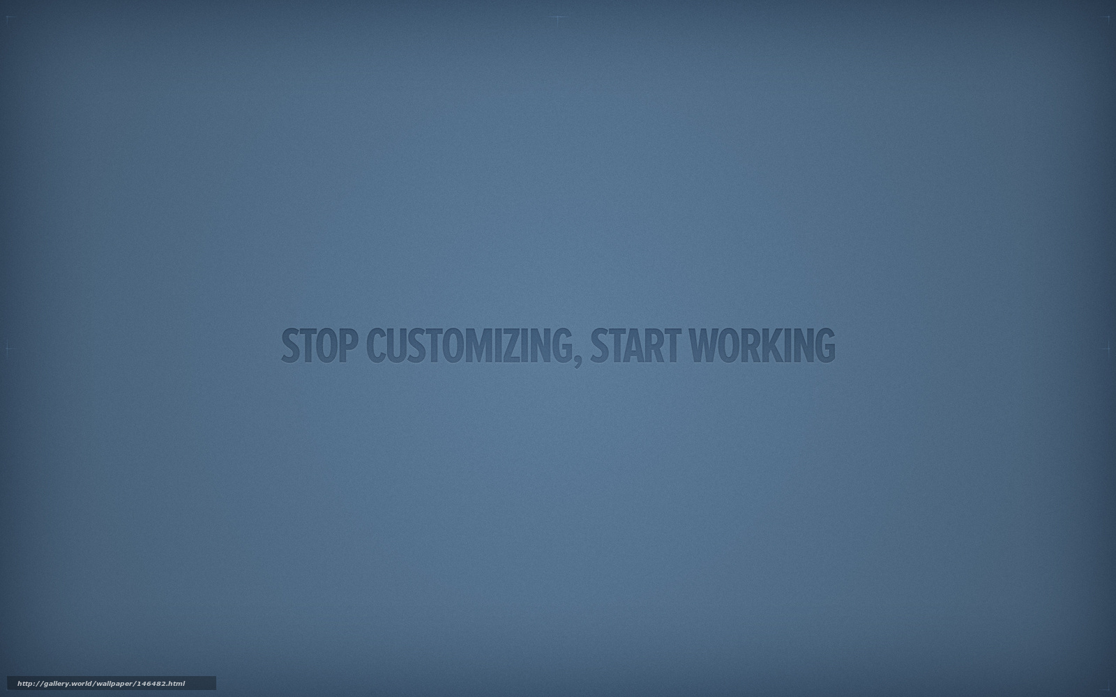 blue background with text