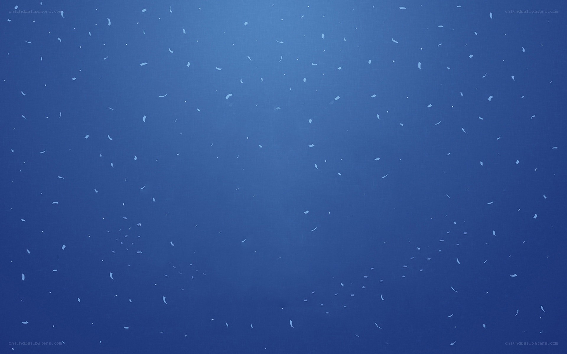 blue background with white specks