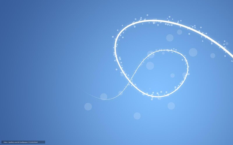 blue background with white swirl