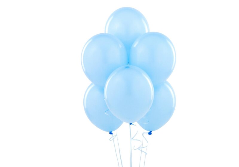 Blue Balloons Cluster — Light Blue