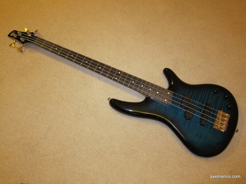 Blue Bass Guitar — Neutral