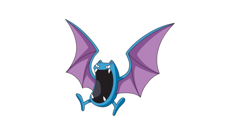 Blue Bat-like Creature — Aggressive