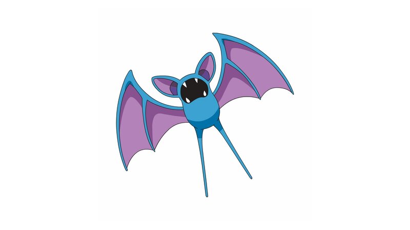 Blue Bat-like Creature — Playful