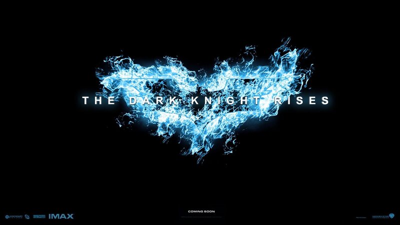 Blue Bat Symbol — Black