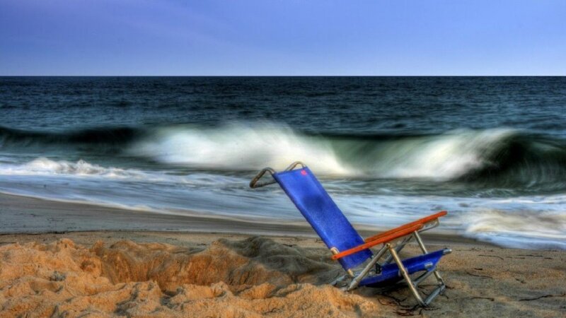 Blue Beach Chair