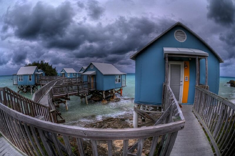 Blue Beach Huts