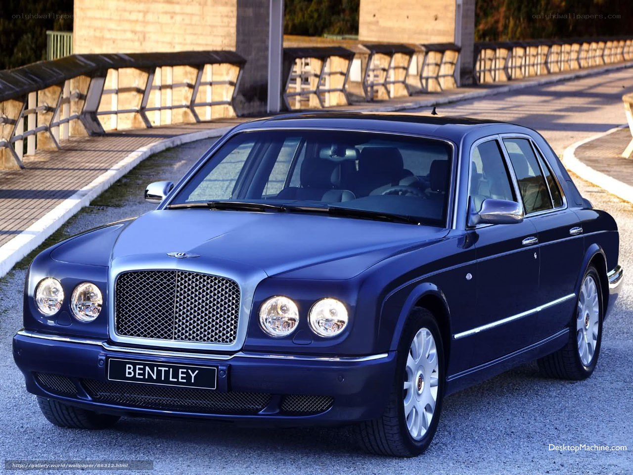 Blue Bentley Arnage