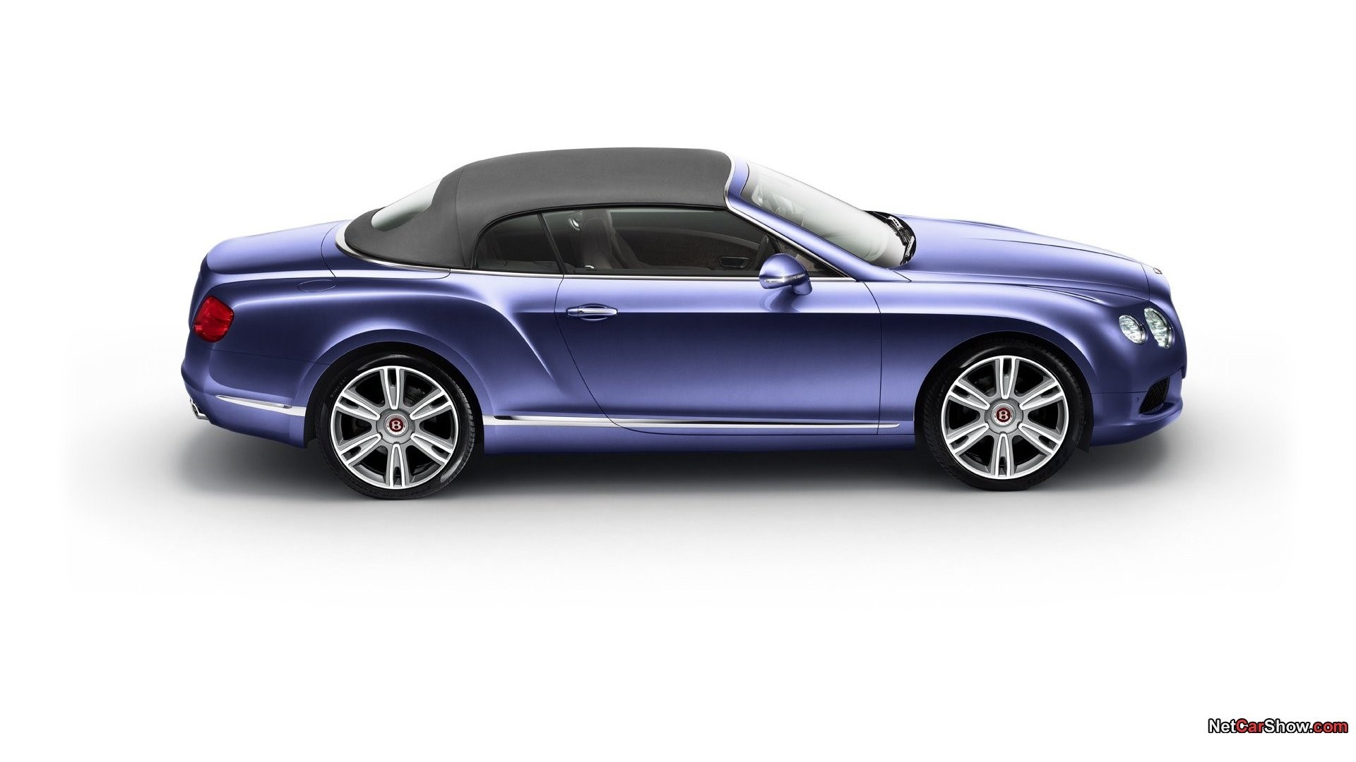 blue bentley convertible