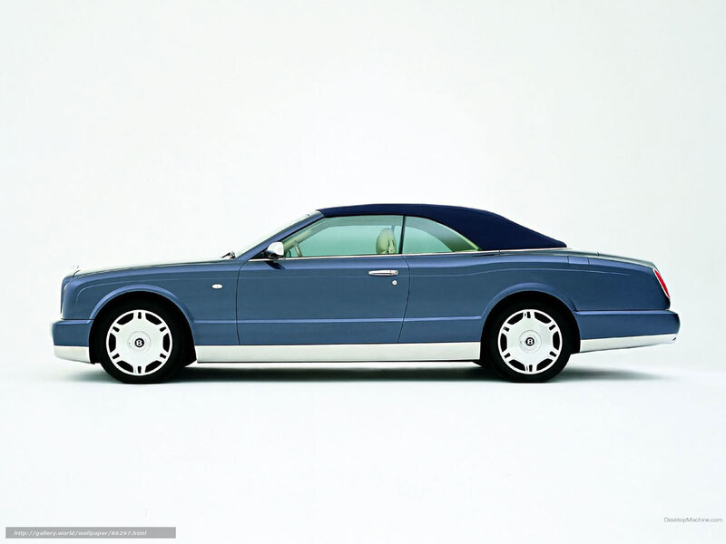 blue bentley convertible