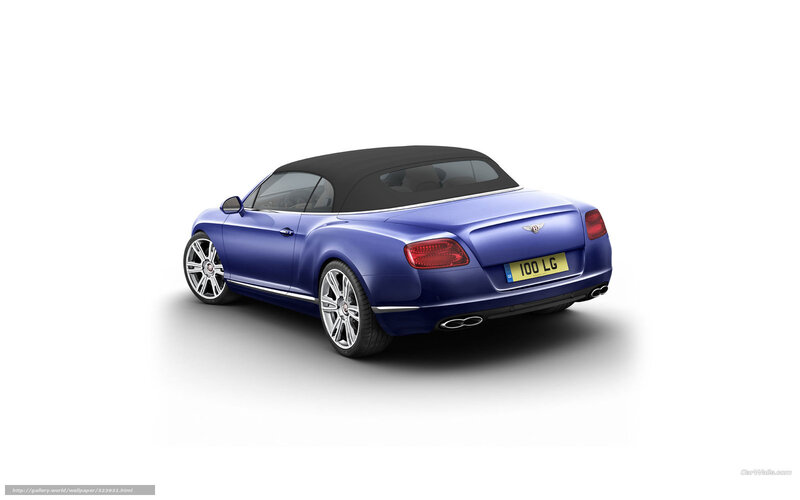 blue bentley convertible
