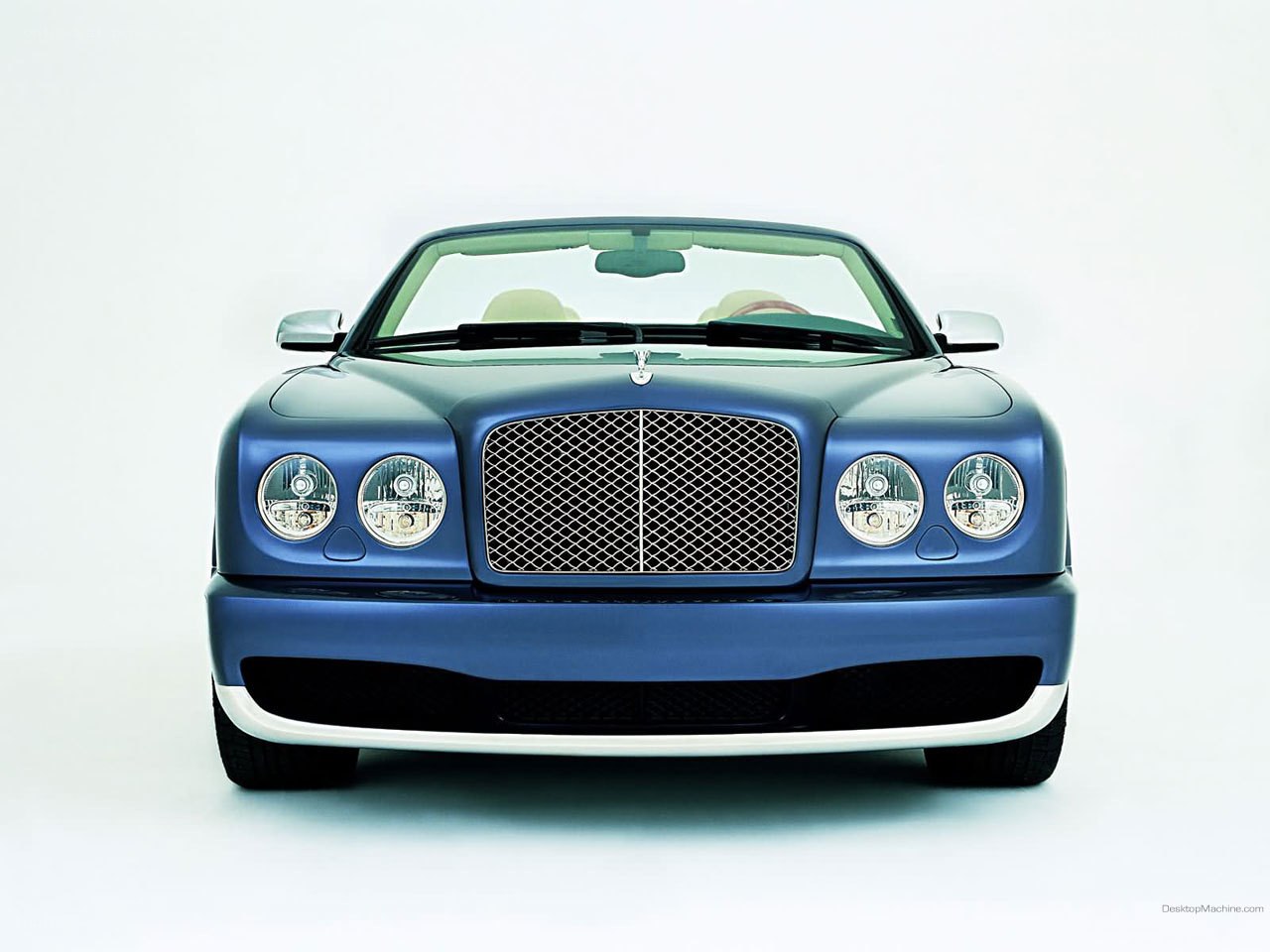 blue bentley convertible