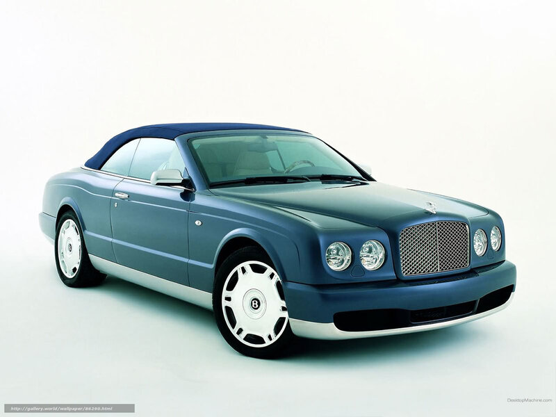 Blue Bentley Convertible — Neutral