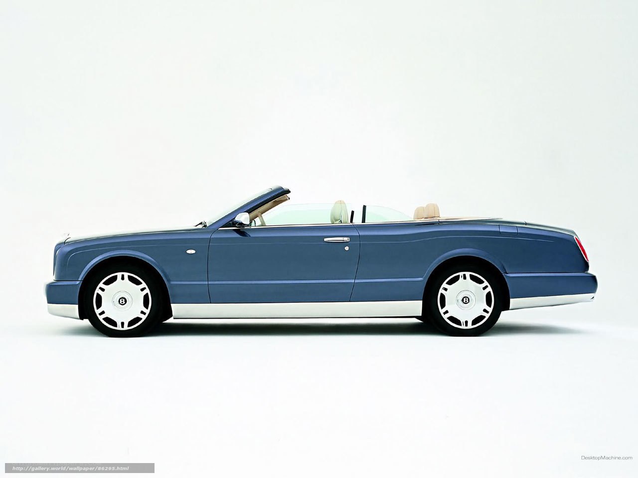 blue bentley convertible