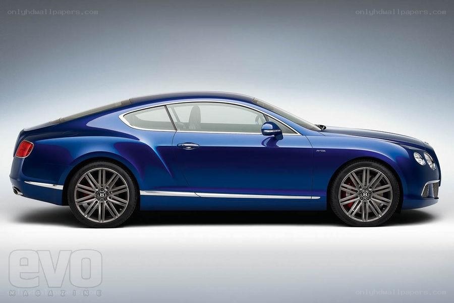blue bentley coupe