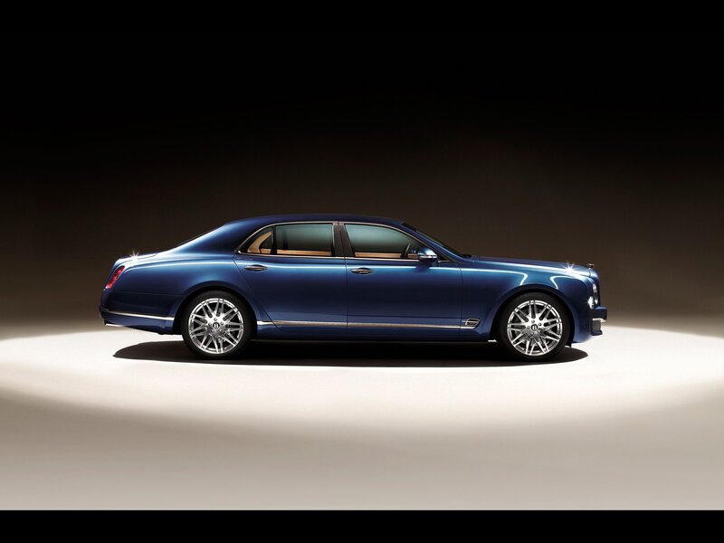 blue bentley luxury sedan