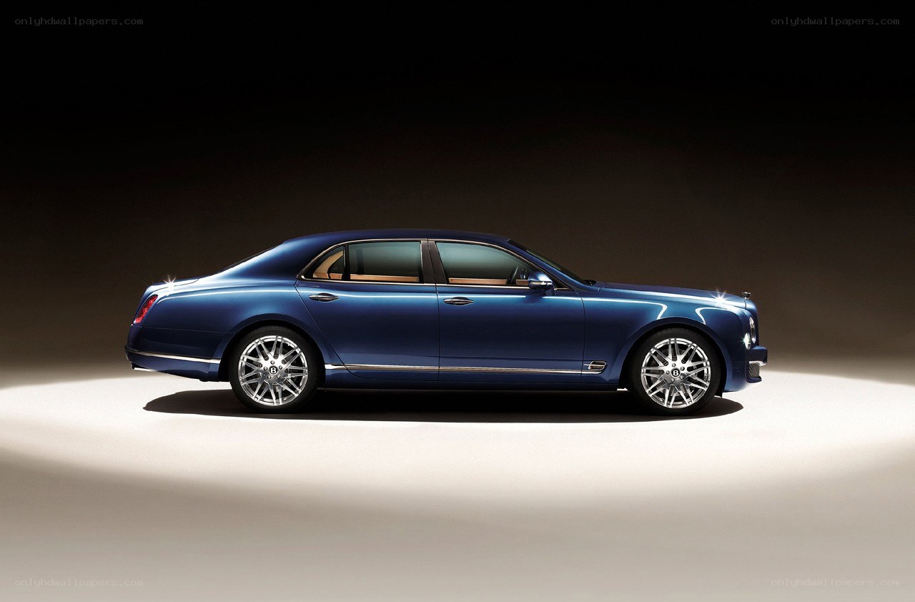 blue bentley luxury sedan