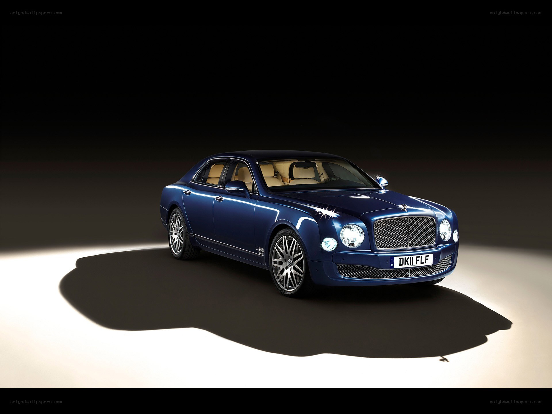 Blue Bentley Mulsanne