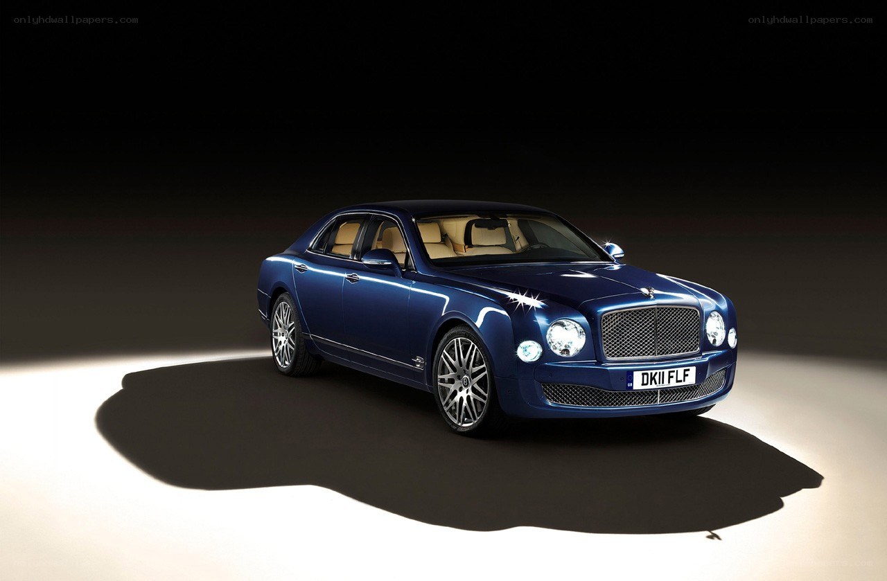 Blue Bentley Mulsanne