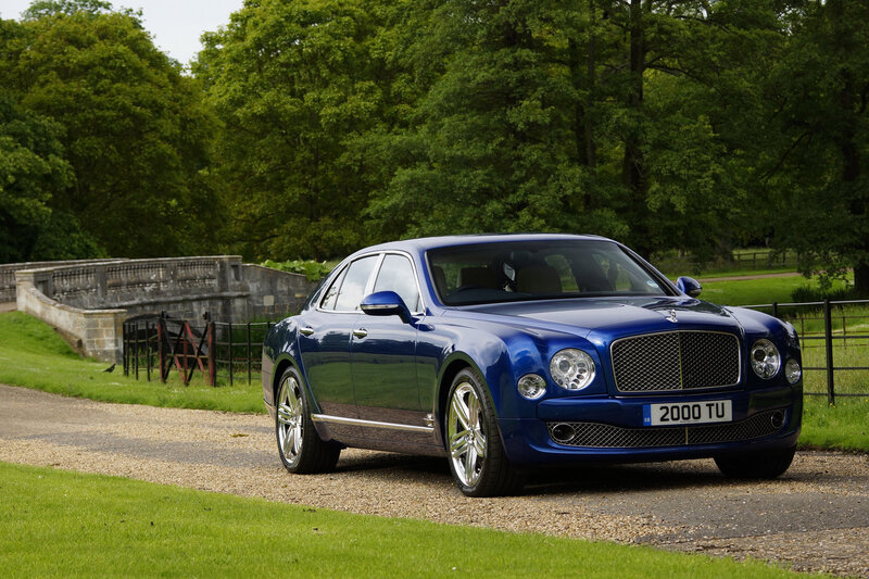 Blue Bentley Mulsanne — Serene