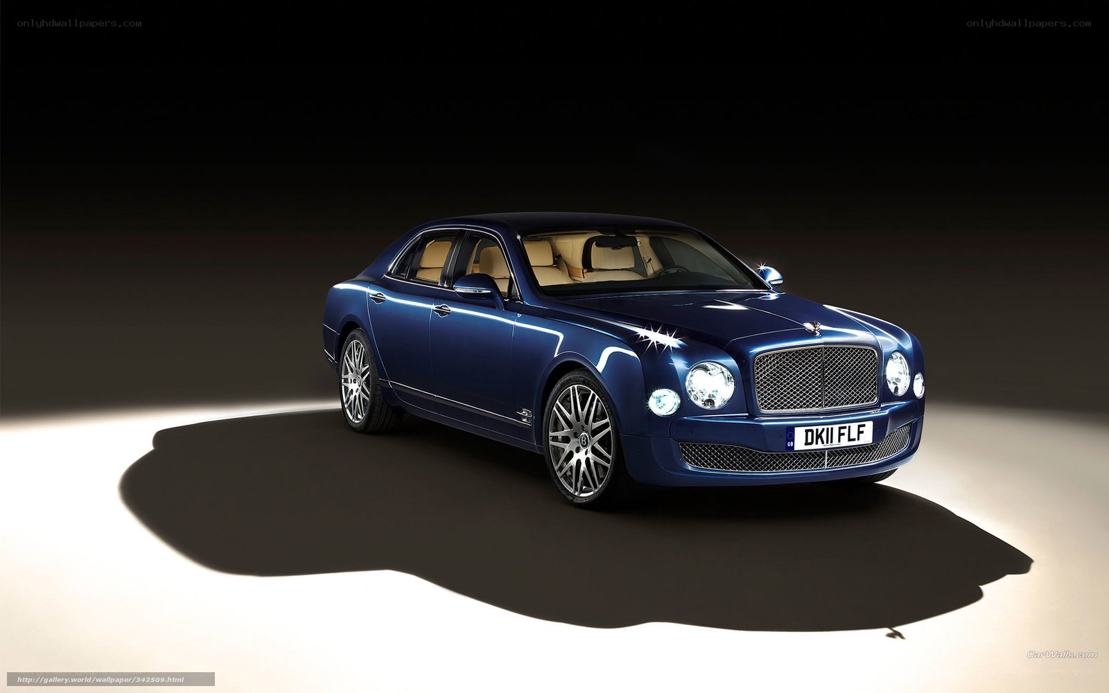 blue bentley mulsanne